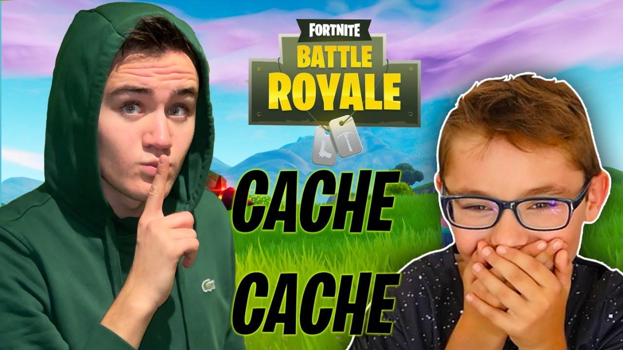 CACHE CACHE FORTNITE AVEC SWAN !!!