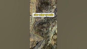 Được xây dựng bằng tay với những phiến đá #hoangngoc #trungquoc #giaitri