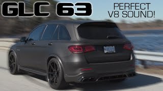 WORLD'S GREATEST SUV?! GLC 63 Titanium Exhaust + Free Flow Downpipes