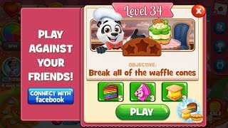 Cookie Jam Level 34 HD 1080p