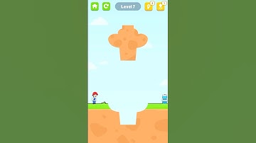 Slice To Save game shorts video 🚽 Level 7