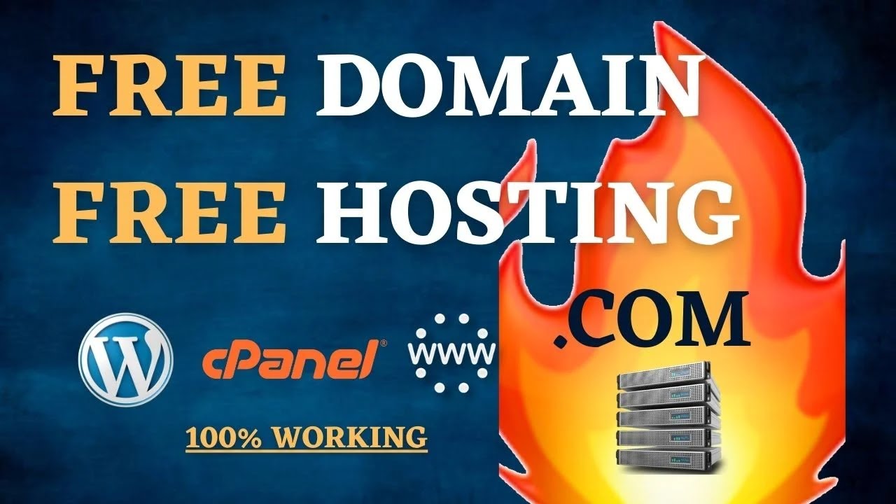 ฟรี โดเมน ฟรี โฮ ส ติ้ง  Update  Get Free Domain Free Hosting cPanel 2021 | Create Free WordPress Website for Lifetime