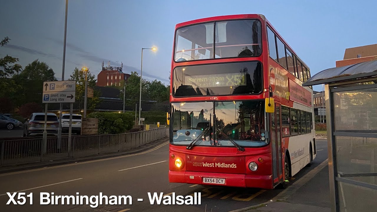 Floored | NXWM 4597 (BX54 DCY) | Transbus ALX400 Trident ZF | Route X51