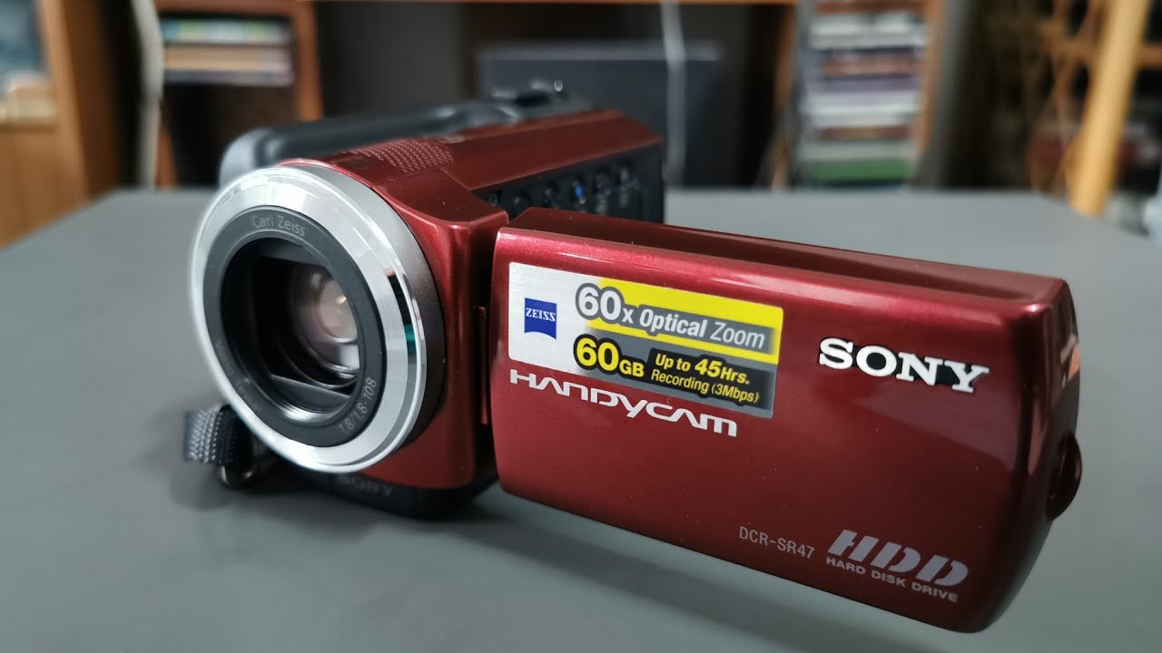 SONY HANDYCAM DCRSR47 รีวิวกล้องวีดีโอ SONY DCRSR47 ขายกล้องวีดีโอโซนี สภาพสวยมาก ใช้ปรกติ แบต