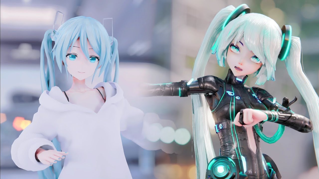 【MMD】ヒビカセ / Resonate [GigaP & Reol]【初音ミク】