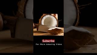 Satisfying Coconut Cutting ASMR | Realistic Water Splash & Crisp Knife Sounds