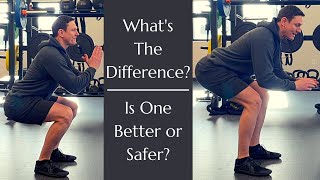 Squat vs  Hinge deadlift