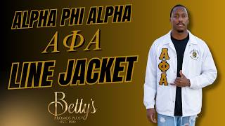 Alpha Phi Alpha Line Jacket | Alpha Phi Alpha Paraphernalia at Betty's Promos Plus