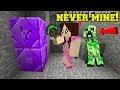 Minecraft: *NEVER* MINE AT NIGHT! - DON'T MINE AT NIGHT - Custom Map