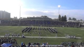 The Girl On Fire Show (vs CSUS) - California Aggie Marching Band 2014