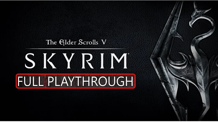 SKYRIM Full Gameplay Walkthrough (No Commentary) 60FPS Xbox Series X