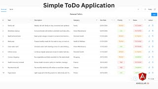 Simple ToDo Application Using Angular and NgRx