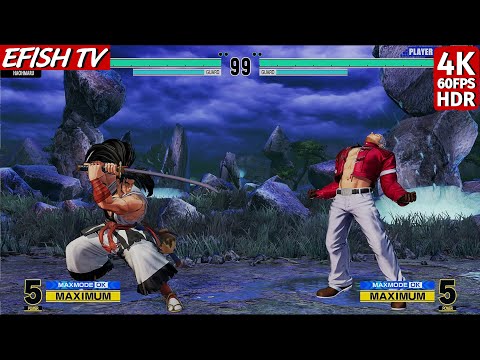 Tokugawa Yoshitora vs Wan-Fu (Hardest AI) - Samurai Shodown