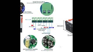 STC-3028 Dual Digital Thermostat Temperature Humidity Control