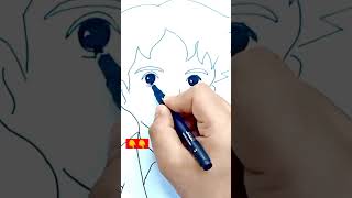 رسم انمي سهل جدا / رسم روميو من انمي عهد الاصدقاء anime رسم انمي عهد_الاصدقاء art