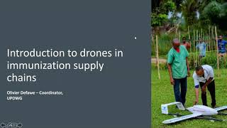Integrating Drones into Immunization Supply Chains