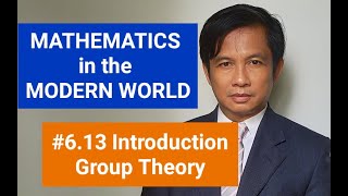 Introduction to Group Theory (Mathematics in the Modern World, GE Curriculum Higher Education)