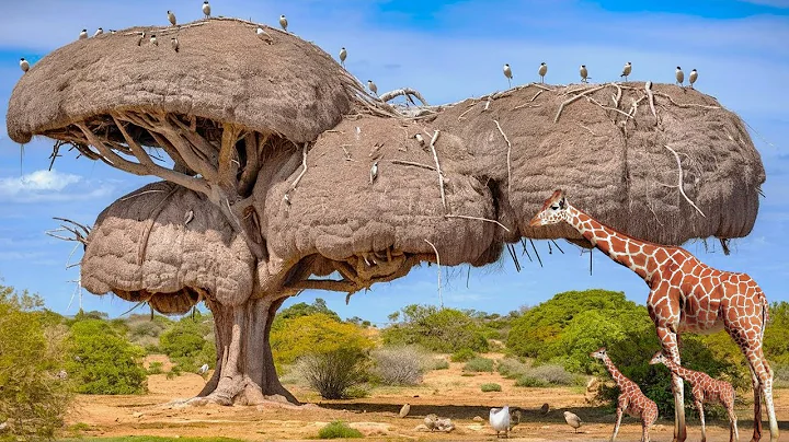 15 Most Largest & Amazing Nests in The Bird World