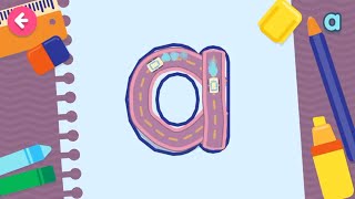 Trace The Letter a To z (Lower Case) - Kid Game screenshot 4