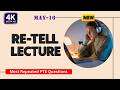 PTE Retell Lecture May 2026 | latest exam questions | Score 80+ Guaranteed (4K)