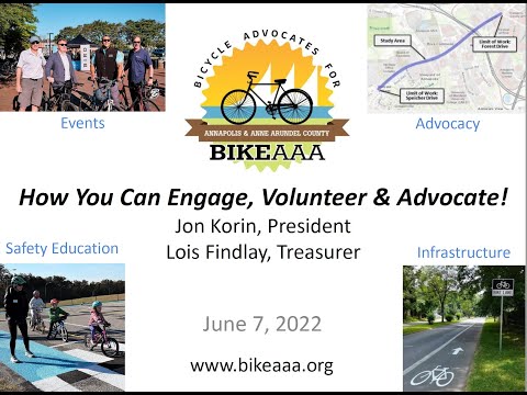 BikeAAA: How To Engage, Volunteer & Advocate