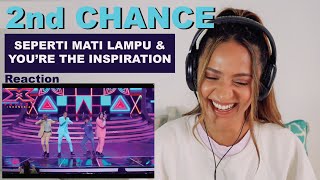 SECOND CHANCE - You're The Inspiration (Chicago) Seperti Mati Lampu (Nassar) |  REACTION!!