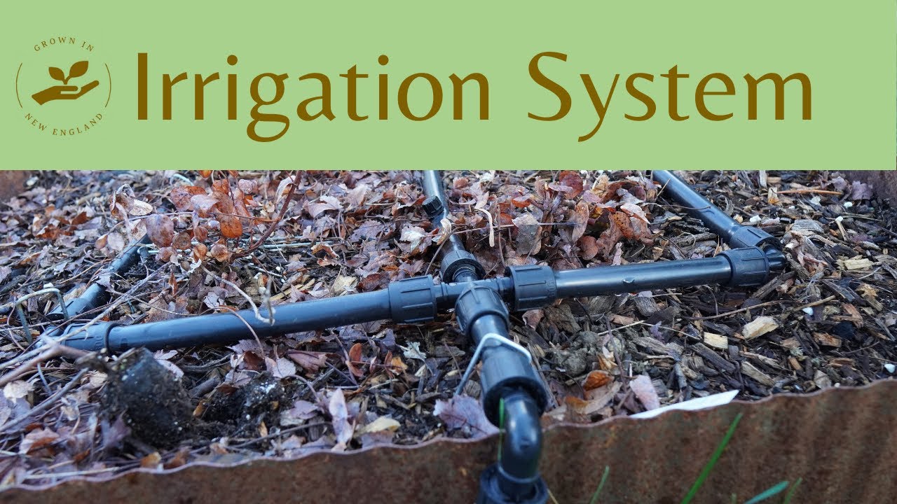 Easy & Flexible Garden Irrigation System - YouTube