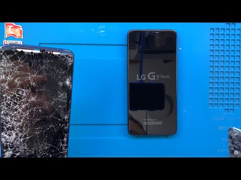 Przywrócenie porzuconego i zepsutego telefonu LG | Wymiana ekranu LG G7 ThinQ