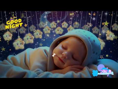 Baby Drift to Sleep Fast 💤Beat Insomnia in 3 Minutes 🌙 Mozart & Brahms lullabies 🎵 Bedtime Routine