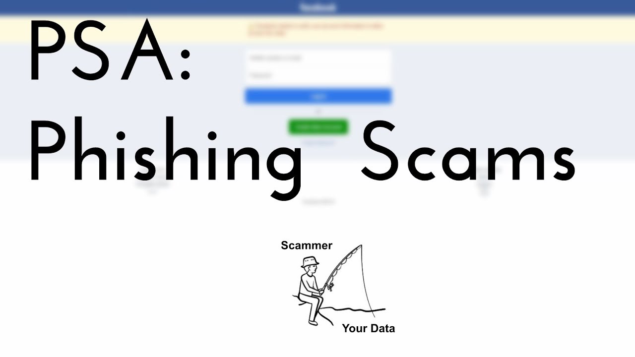 A Quick Note About Phishing Scams Youtube