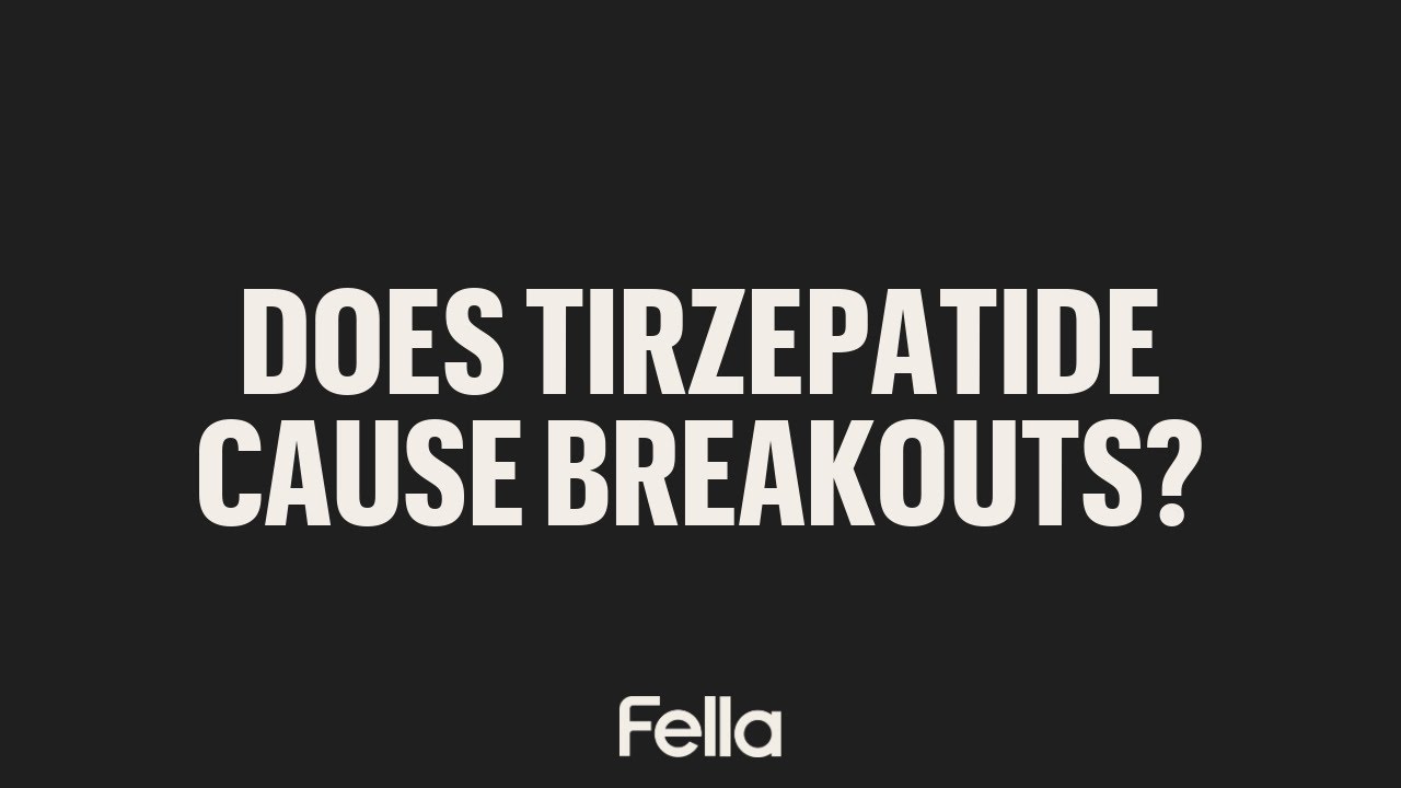 does tirzepatide cause acne Tirzepatide and skin breakouts: what the evidence shows