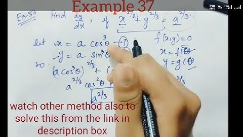 Example 37 part 2| CONTINUITY AND DIFFERENTIABILITY | CLASS XII| NCERT | CBSE