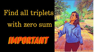 Find all triplets with zero sum| GFG| POTD| Java | 04-11-2024 #geeksforgeeks #potd
