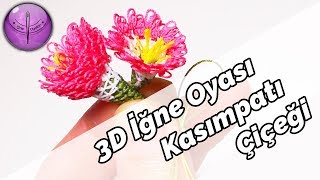 3 Boyutlu İğne Oyası Kasımpatı Çiçeği Yapılışı Anlatımlı Türkçe Videolu 3 Boyutlu İğne Oyası Kasımpatı Çiçeği Yapılışı Anlatımlı Türkçe Videolu