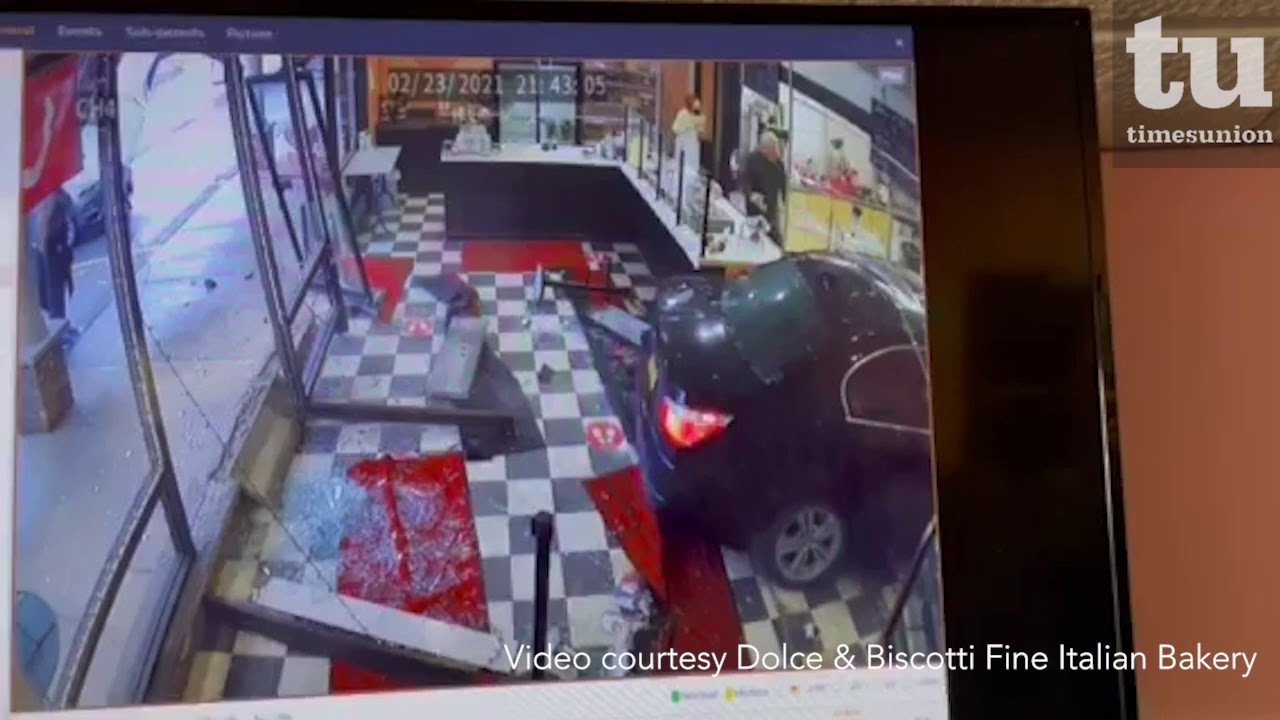 Clifton Park bakery reopens after car crashed into cake case YouTube