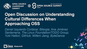 Open Discussion on Understanding Cu... - Daniel Cortázar, Ana Santamaría, Yuki Hattori, Willem Jiang