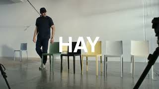 HAY Elementaire Chair | Made in Denmark from 100% Recycled Materials | Ronan & Erwan Bouroullec