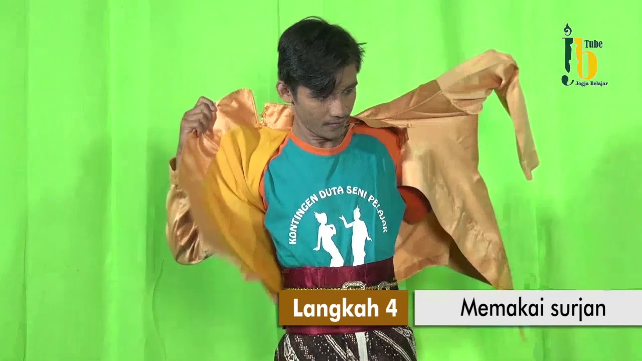 Busana Jawa Gagrak Yogyakarta Putra