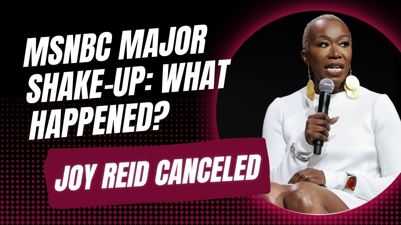Massive MSNBC Change Joy Reid’s Show Gone! YouTube