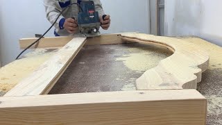 Creative Design Ideas & Skillful Woodworking Techniques Skilled Carpenters - Beautiful Wooden Chair