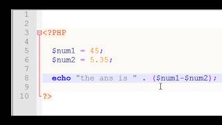 Simple calculation, usage of variable and String concatenation - PHP Bangla || QuickLearn Tutorials