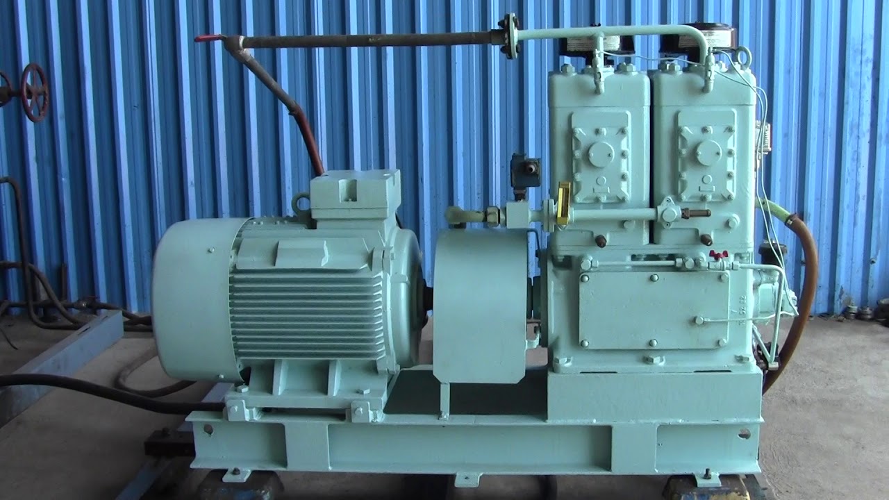 HATLAPA AIR COMPRESSOR TYPE W220 YouTube