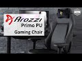 Arozzi primo pu black  sige gaming au top   kingsize gaming chair  unboxing