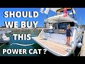 $1,140,000 2020 FOUNTAINE PAJOT MY 40 WALKTHROUGH & SPECS Liveaboard Power CATAMARAN Yacht Tour