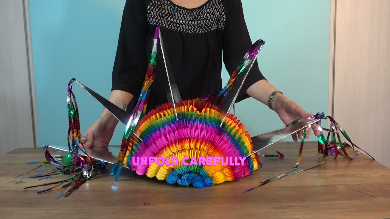 Mexicandoo Foldable 5 Point Star Pinata (Piñata)