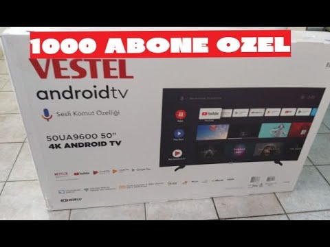 Vestel Android Tv  İnceleme  (50UA9600)