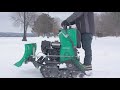 An Overview of our Zero-Turn Snow Plow