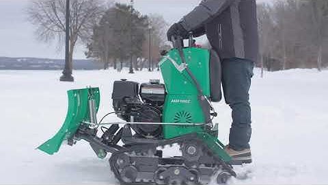 An Overview of our Zero-Turn Snow Plow