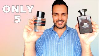 The Only 5 Fragrances You Need
Hi everyone!
Ditch the fragrance overload! In this video we will unveil the ONLY 5 fragrance types you need to build a perfect collection that covers every situation. Get ready to smell amazing, save money, and simplify your scent game! ✨
Fragrances mentioned:
Frederic Malle Bigarade Concentree
Amouage Lyric Man
Naomi Goodsir Bois dAcese
Chanel Le Lion
Marc-Antoine Barrois Ganymede
I hope you enjoy!
Like, comment and subscribe here:
https://www.youtube.com/c/ScentedMoments/featured
Check out my Instagram page:
https://www.instagram.com/_scentedmoments_/
Join my facebook fragrance group, Per Fumum Portucale:
https://www.facebook.com/groups/138951203442401
Check out Une Nuit Nomade fragrances and use my cupon code Scented10 and get a 10% discount:
https://www.unenuitnomade.com
Check out my video on Une Nuit Nomade fragrances:
https://www.youtube.com/watch?v=yRsG0NAuHyE&t=303s The Only 5 Fragrances You Need