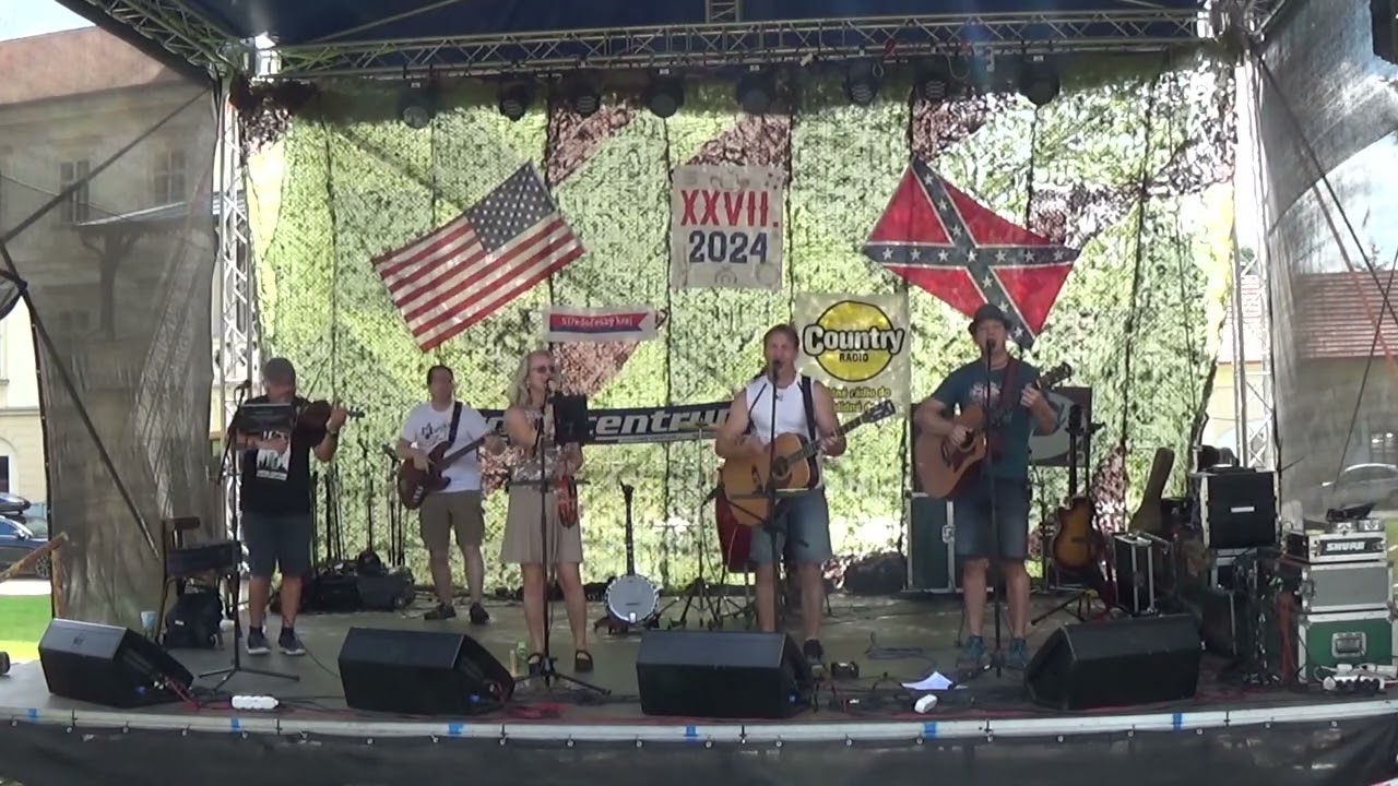 Mandala - "Kamínkářská modlitba", Dobře utajená Country, 10.srpna 2024, Slabce u Rakovníka